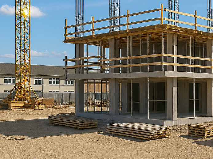 Bautrocknung visualisiert